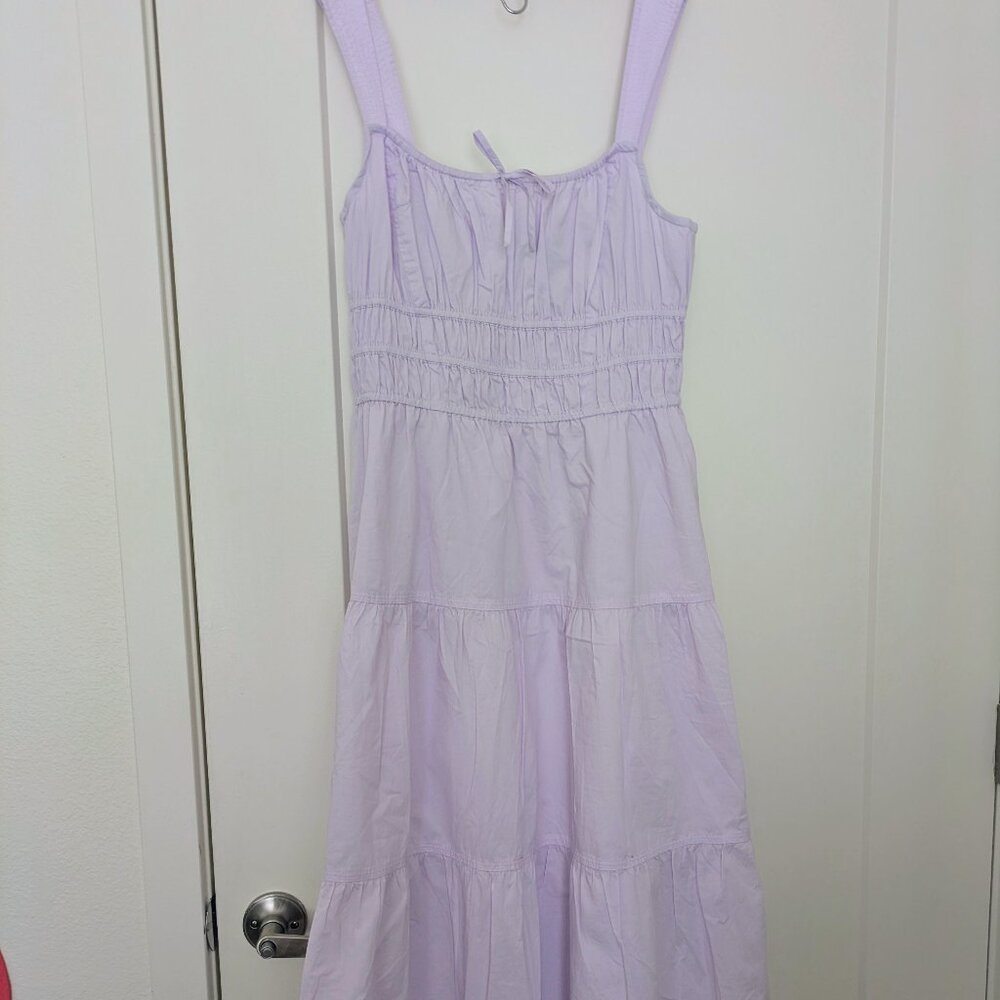 Aritzia Lavendar Midi Dress - Large (Fits L-XL)